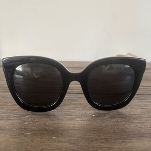 Gucci Black Cat-Eye Sunglasses